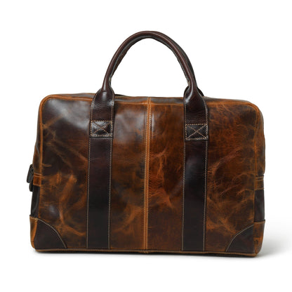 Brown Jefferson Briefcase - Tampa Home & Garden Store