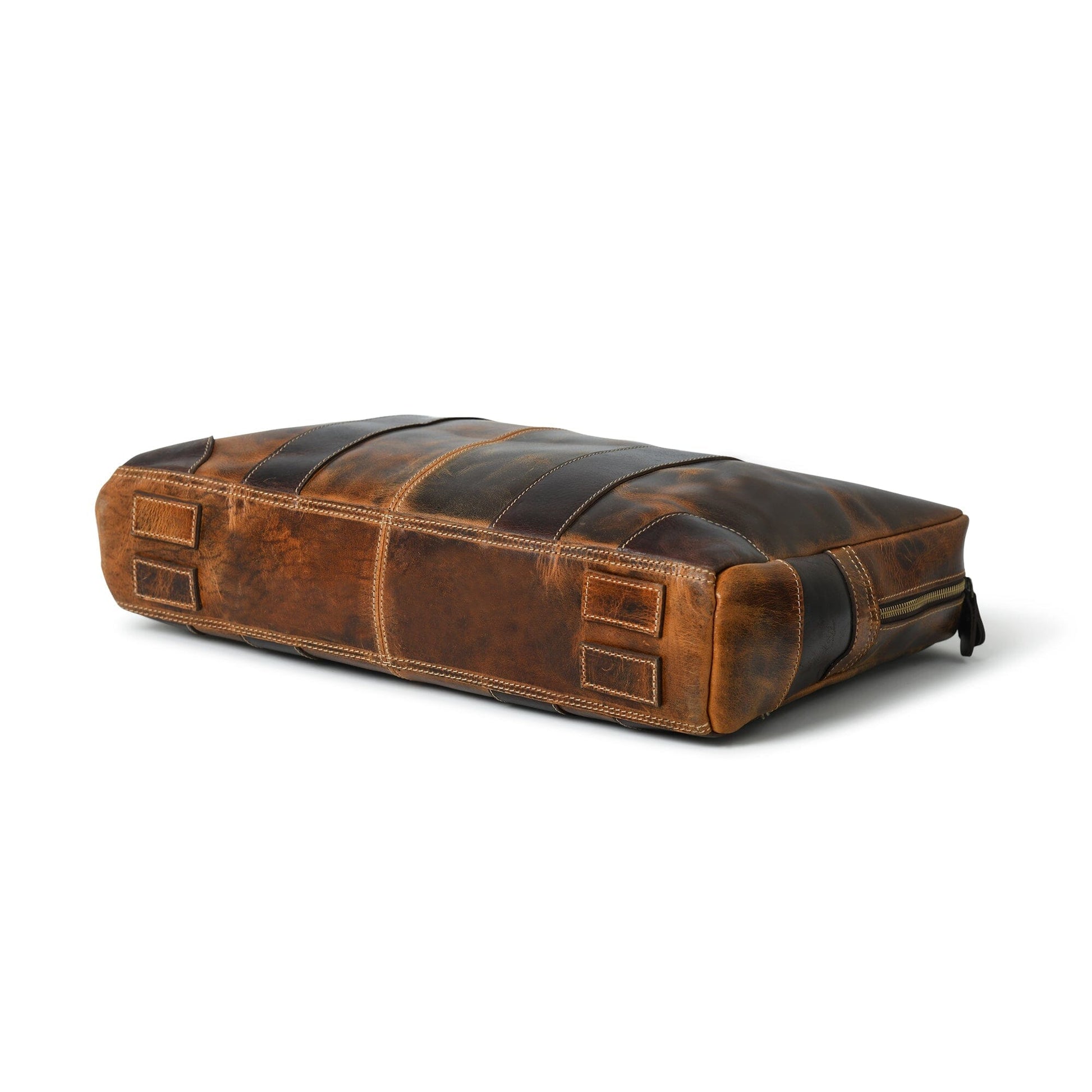 Brown Jefferson Briefcase - Tampa Home & Garden Store