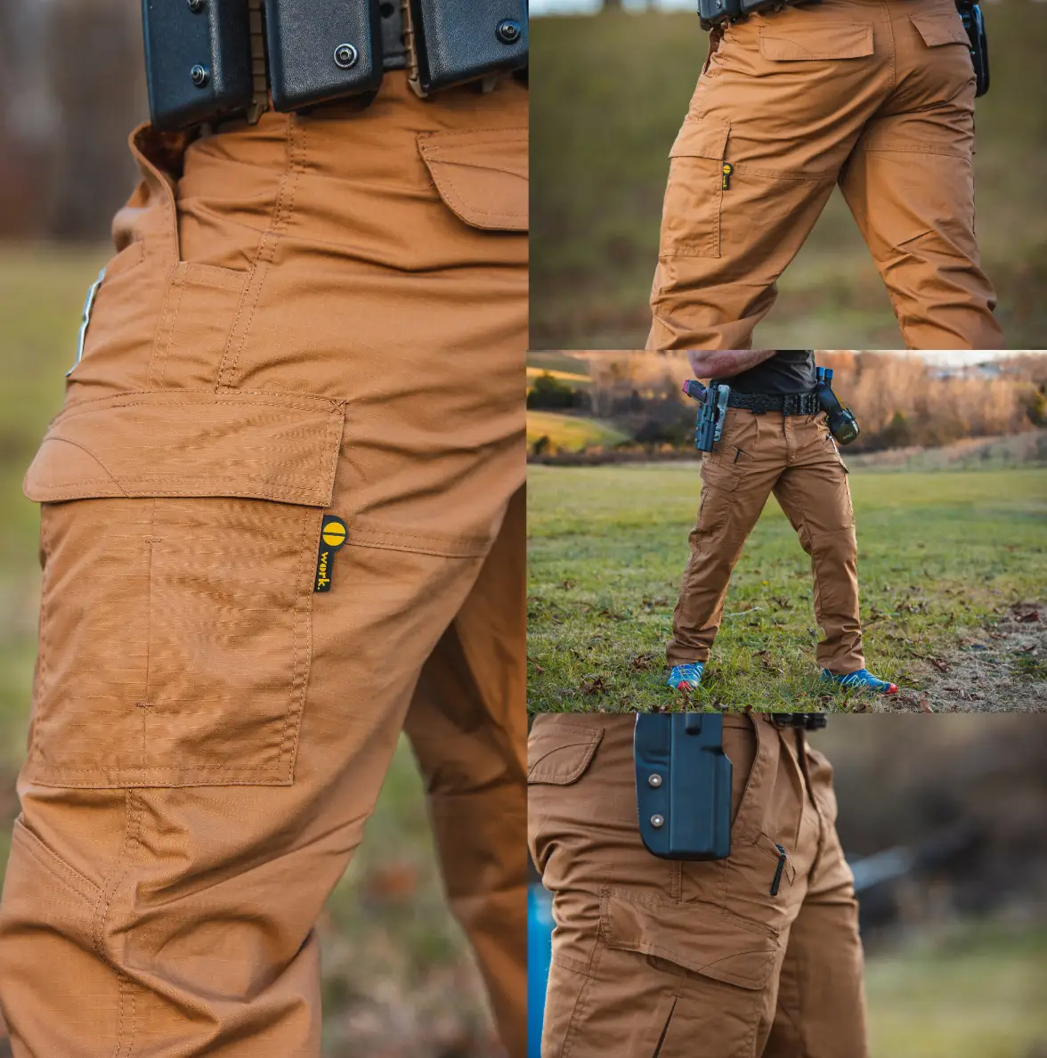 Brown Tactical Pants Brown Cargo Pants | Aztec - Tampa Home & Garden Store