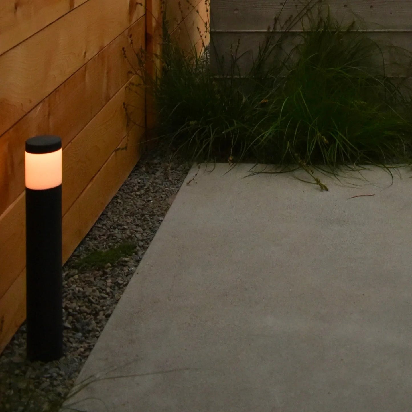 Brutus 15" Black Brass Bollard Light Low Voltage Outdoor Lighting - Tampa Home & Garden Store