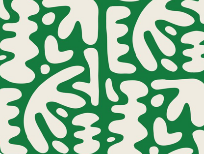 Bubbly Wallpaper, green & off-white - Tampa Home & Garden Store