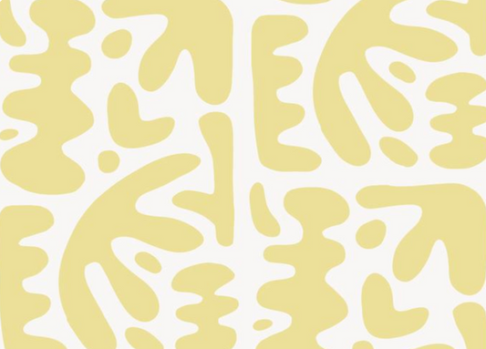 Bubbly Wallpaper, lemon - Tampa Home & Garden Store