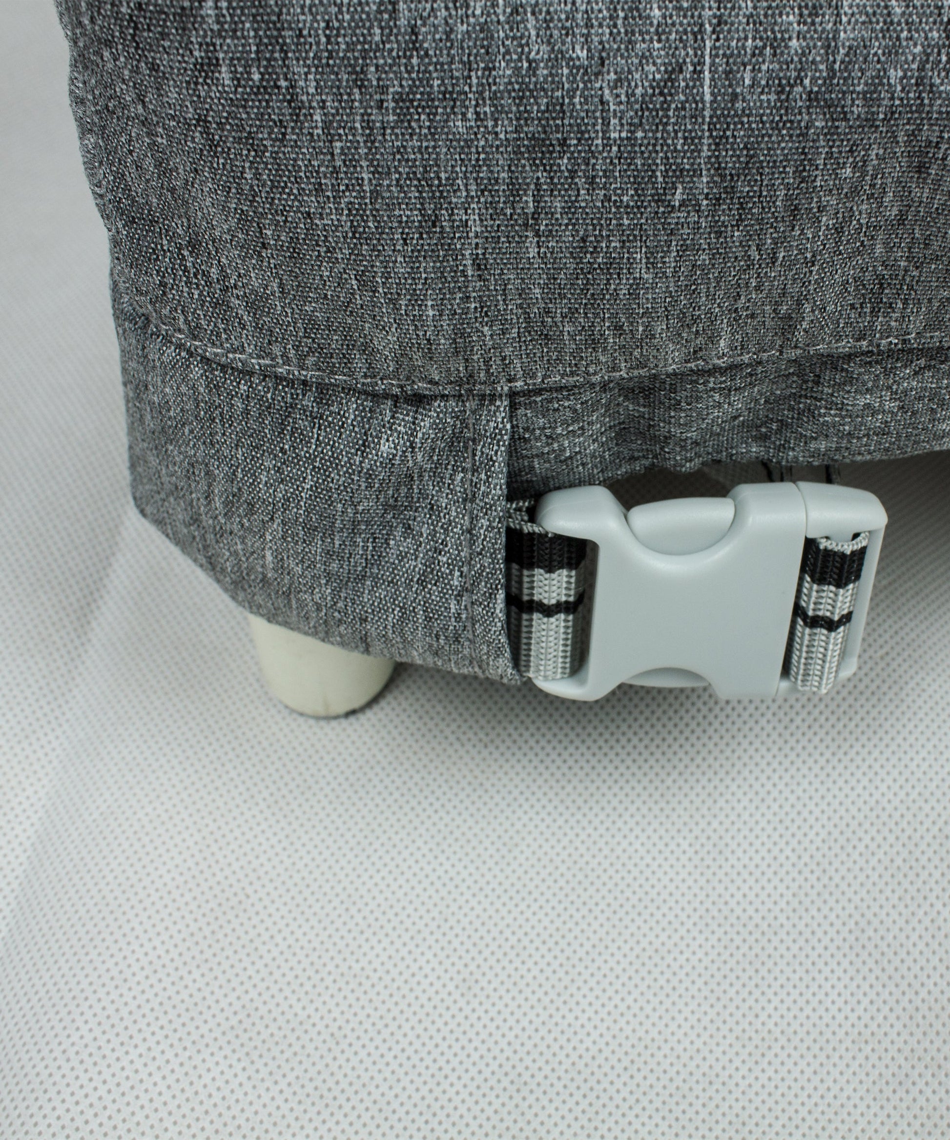 Premium Heavy-Duty Large Chair Cover platinum gray with strap buckle Shield Outdoor Covers on Tampa Home & Garden Store