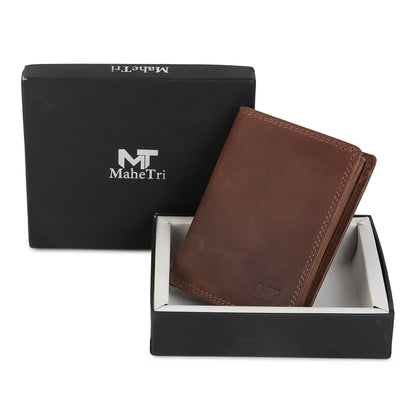 Buffalo Leather Men's Wallet - Vertical - Tampa Home & Garden Store