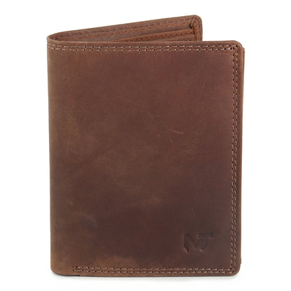 Buffalo Leather Men's Wallet - Vertical - Tampa Home & Garden Store