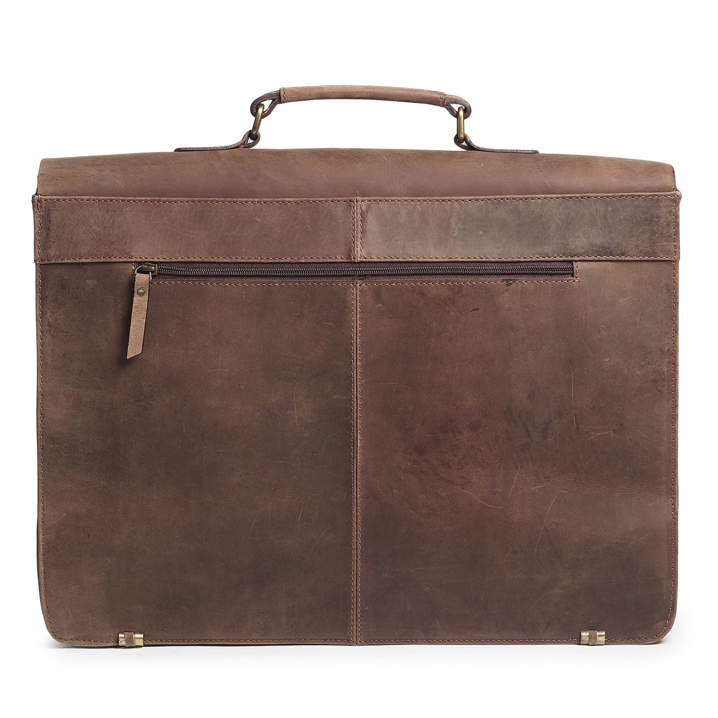 Buffalo Leather Messenger Bag - Tampa Home & Garden Store