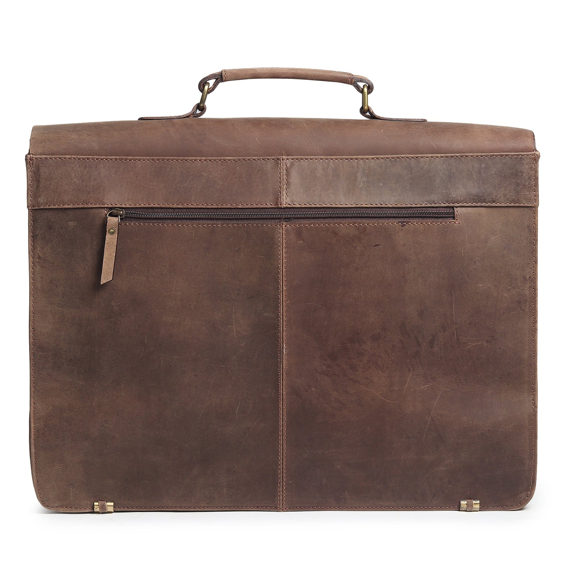 Buffalo Leather Messenger Bag - Tampa Home & Garden Store
