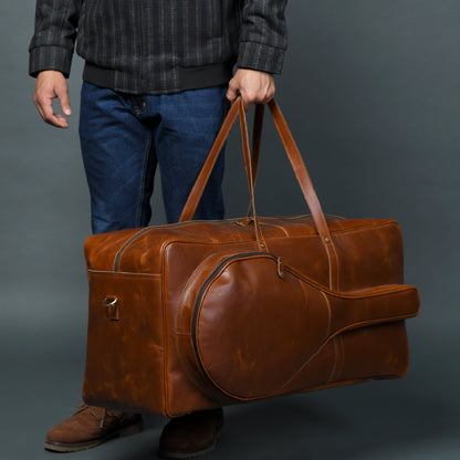 Buffalo Leather Tennis Duffle Bag - Tampa Home & Garden Store