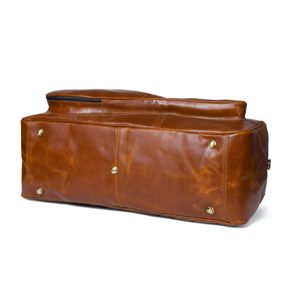 Buffalo Leather Tennis Duffle Bag - Tampa Home & Garden Store