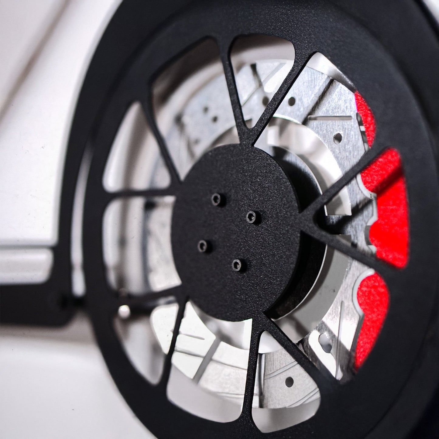 Bugatti Wall Art – Luxury Steel Silhouette with Spinning Wheels-KAFMEKA018 - Tampa Home & Garden Store