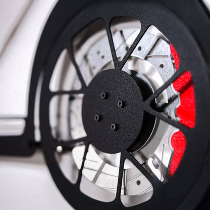 Bugatti Wall Art – Luxury Steel Silhouette with Spinning Wheels-KAFMEKA018 - Tampa Home & Garden Store
