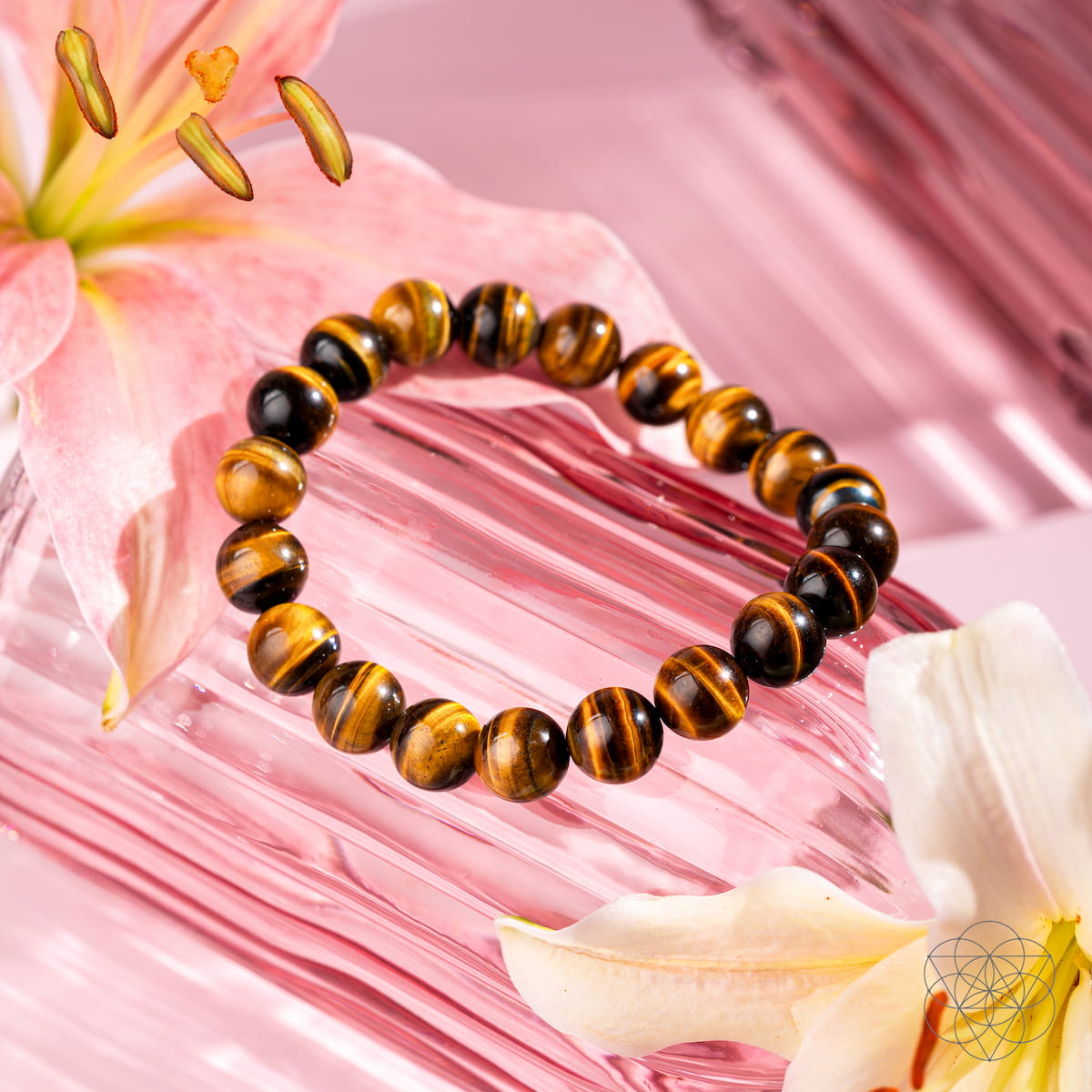 Built to Win – 7A Grade Tiger’s Eye Bracelet - Tampa Home & Garden Store