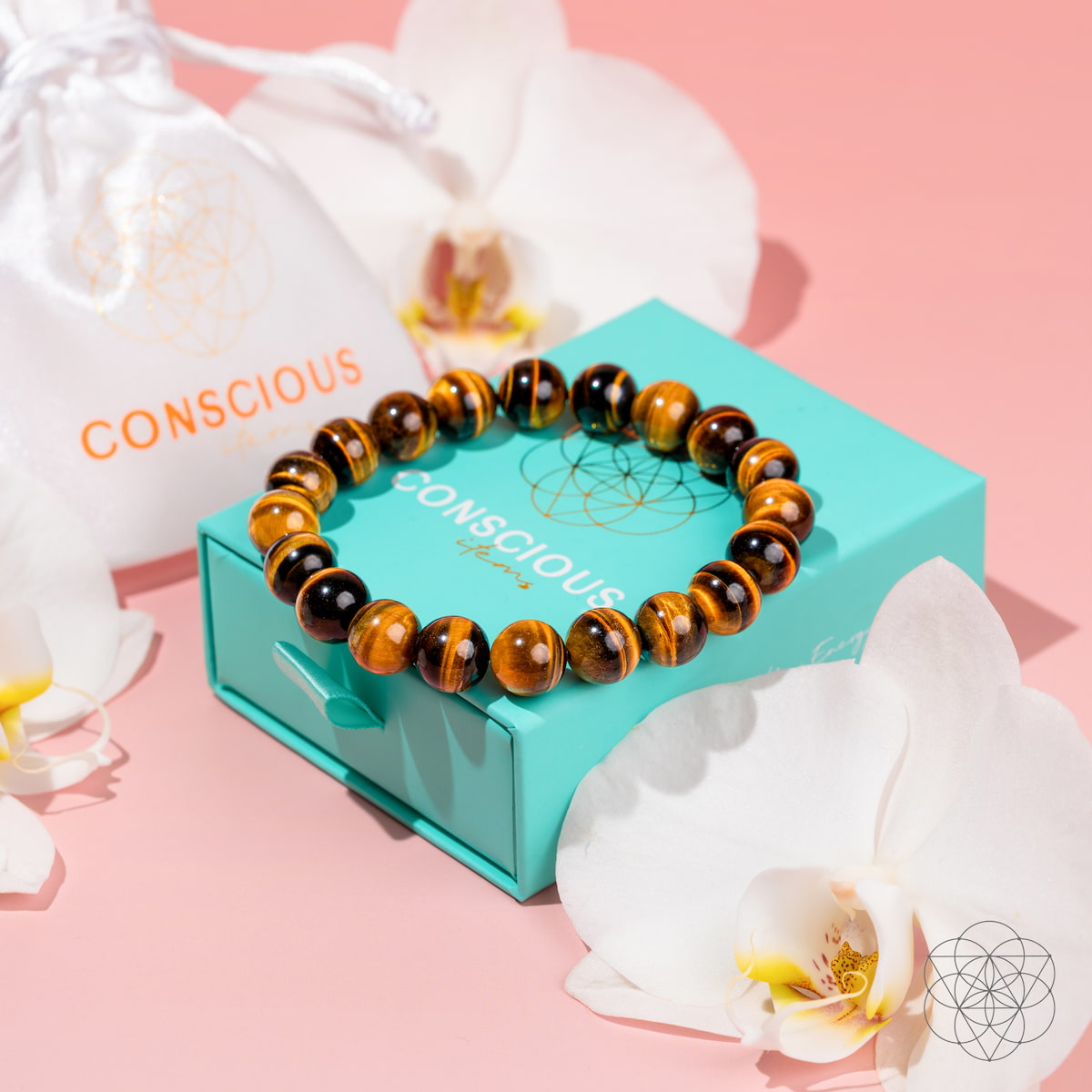 Built to Win – 7A Grade Tiger’s Eye Bracelet - Tampa Home & Garden Store