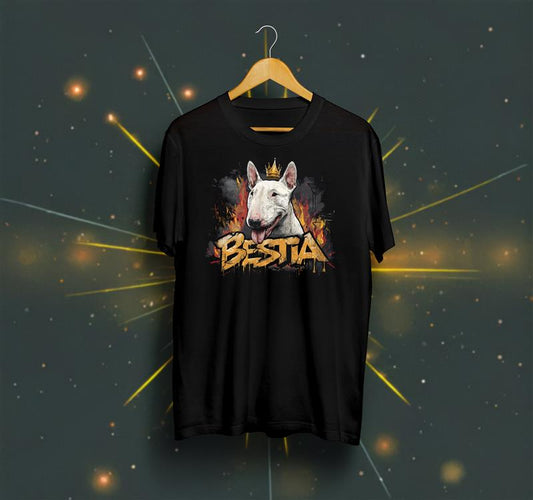 Bull Terrier T-shirt Black - Tampa Home & Garden Store