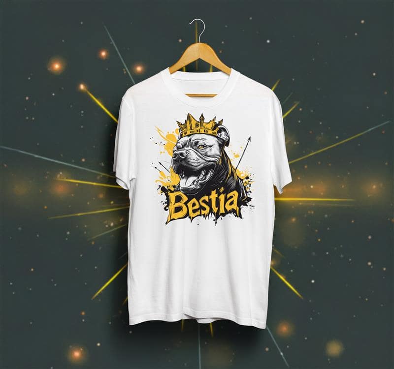 Bully T-shirt White - Tampa Home & Garden Store
