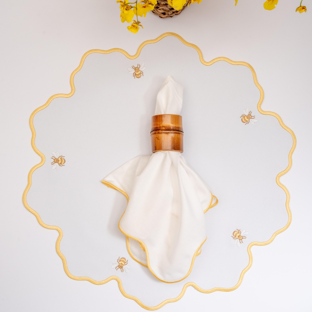 Bumble Bee Impermeable Placemat - Tampa Home & Garden Store