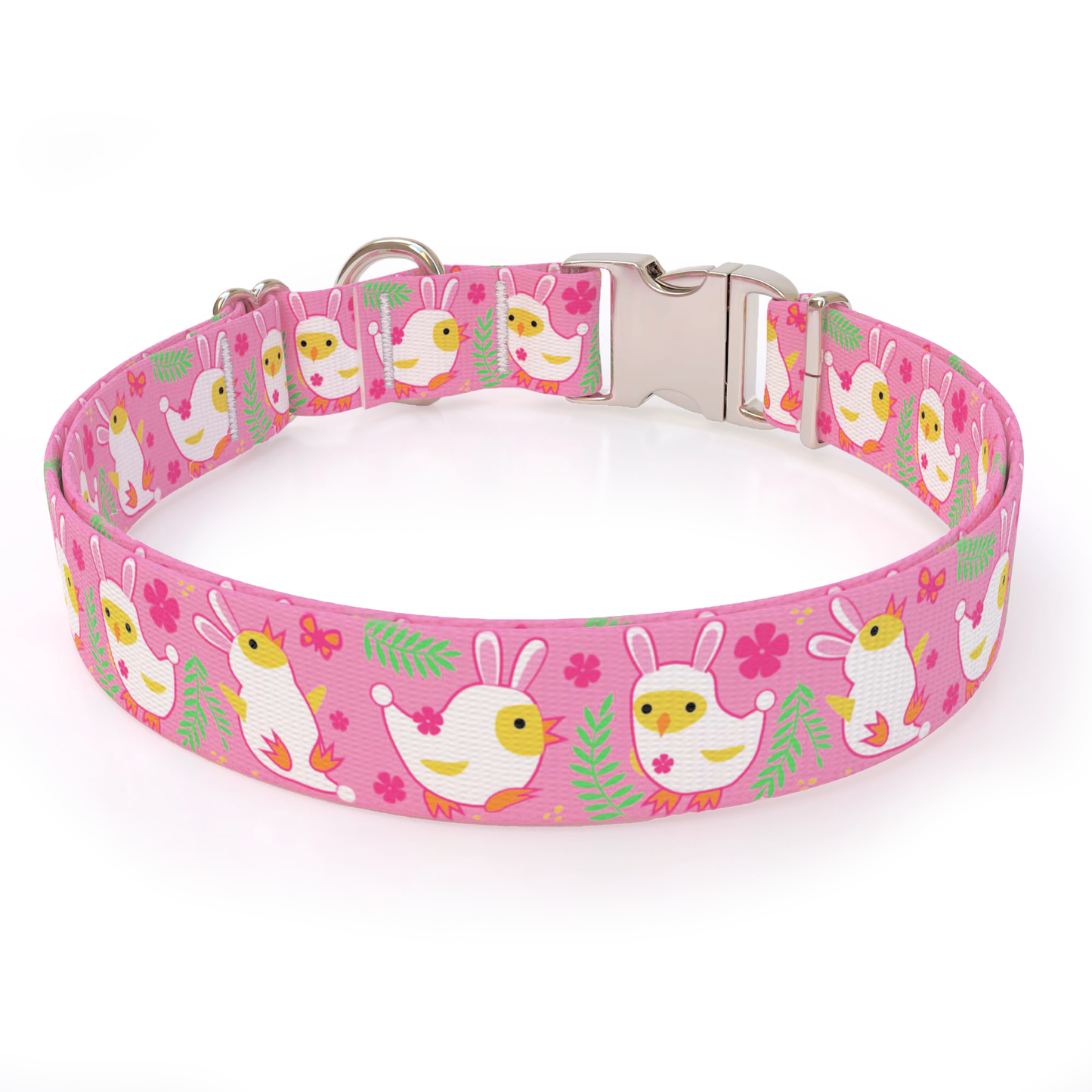 Bunny Chicks Dog Collar