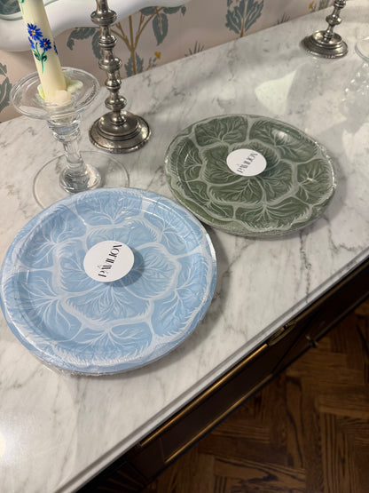 Bunny Green Melissa's Garden Cabbage Salad and Dessert Plates - 8 pack - Tampa Home & Garden Store