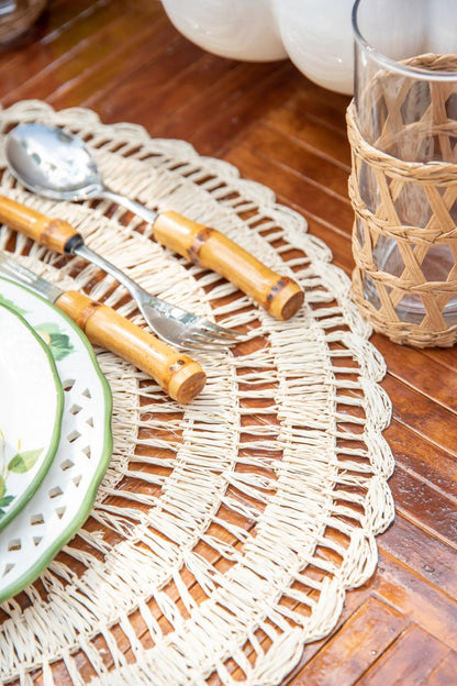 Buriti Straw Placemat - Tampa Home & Garden Store