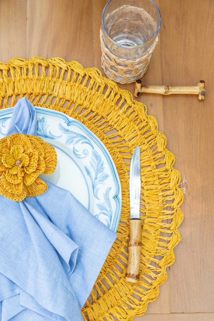 Buriti Straw Placemat - Tampa Home & Garden Store