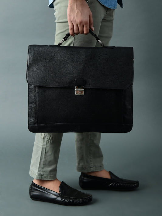 Business Attache Laptop Bag - Italian Finish - Tampa Home & Garden Store