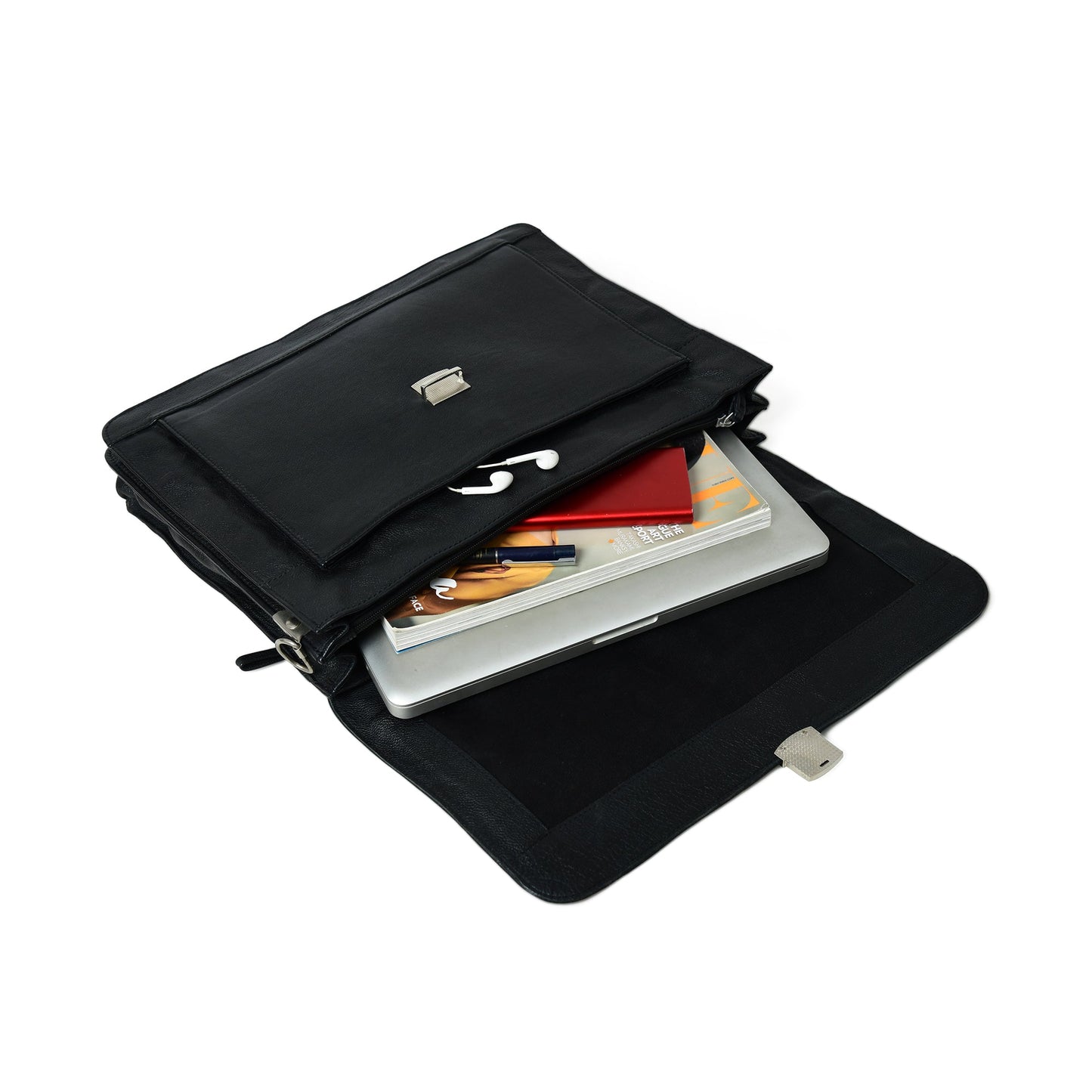 Business Attache Laptop Bag - Italian Finish - Tampa Home & Garden Store