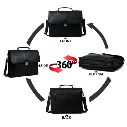 Business Attache Laptop Bag - Italian Finish - Tampa Home & Garden Store