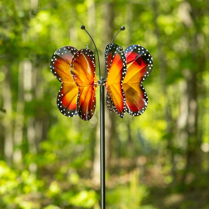 Butterfly Wings In the Wind Wind Spinner 65"H - Tampa Home & Garden Store