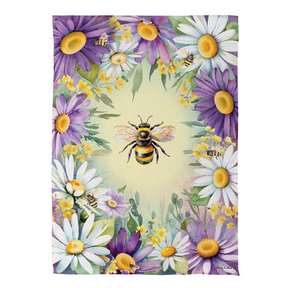 Buzzing Around Suede Garden Flag - Tampa Home & Garden Store