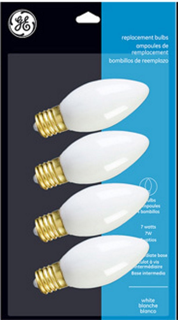 C-9 Replacement Bulbs - Clear 4Pk - Tampa Home & Garden Store