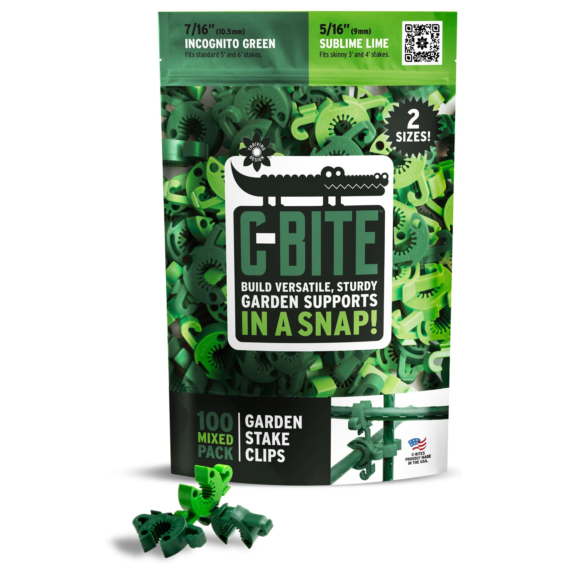 C-BITE Garden Stake Clips - Tampa Home & Garden Store