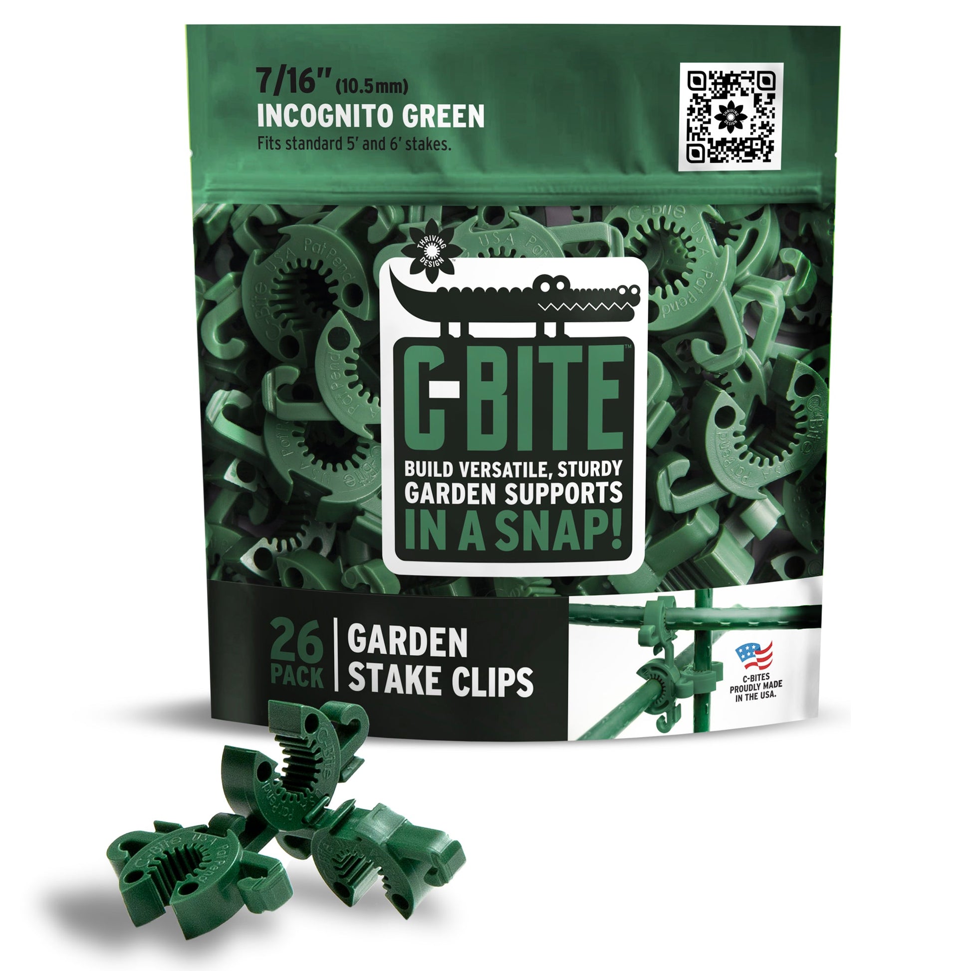 C-BITE Garden Stake Clips - Tampa Home & Garden Store