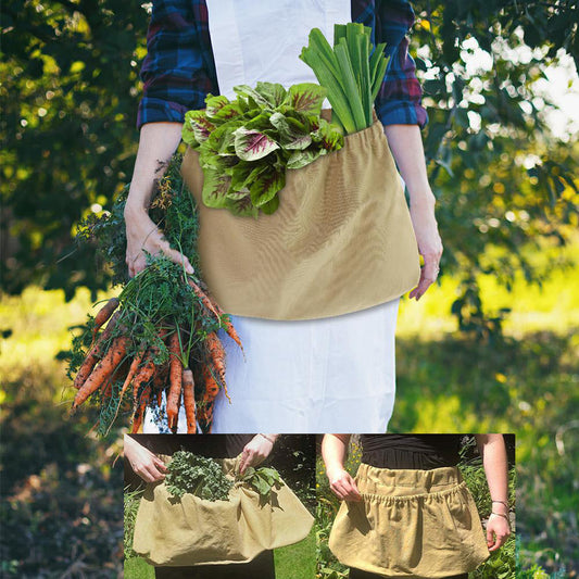 Outdoor Foraging Bag Vegetable Garden Orchard Picking Bag Waist Hanging Tool Bag Berry Storage Bag