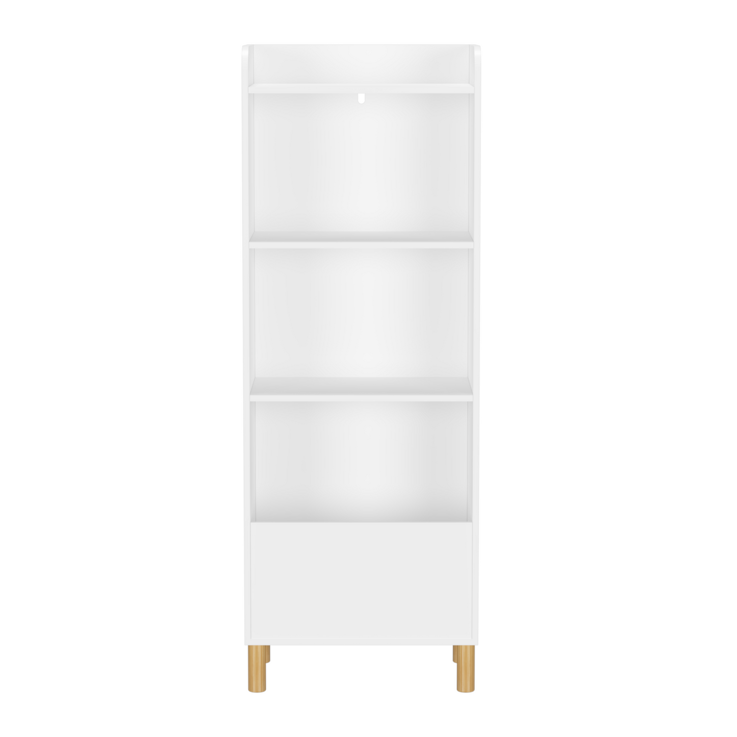 Kids 4-Tier Bookcase Children's Book Display Bookshelf Toy Storage Cabinet Organizer for Children's Room Playroom - Tampa Home & Garden Store