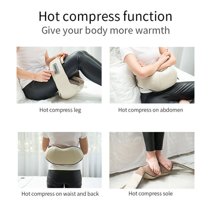 Kneading massage shawl massager SKG wrap for hot compress on leg abdomen waist back sole on Tampa Home & Garden Store
