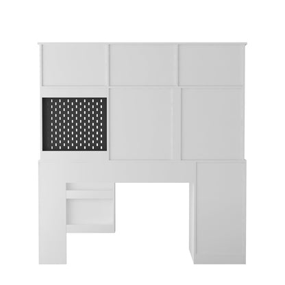 Corner gaming computer desk with socket, drawers, bookshelf and writing desk, modern L-shaped learning desk with storage space - Tampa Home & Garden Store