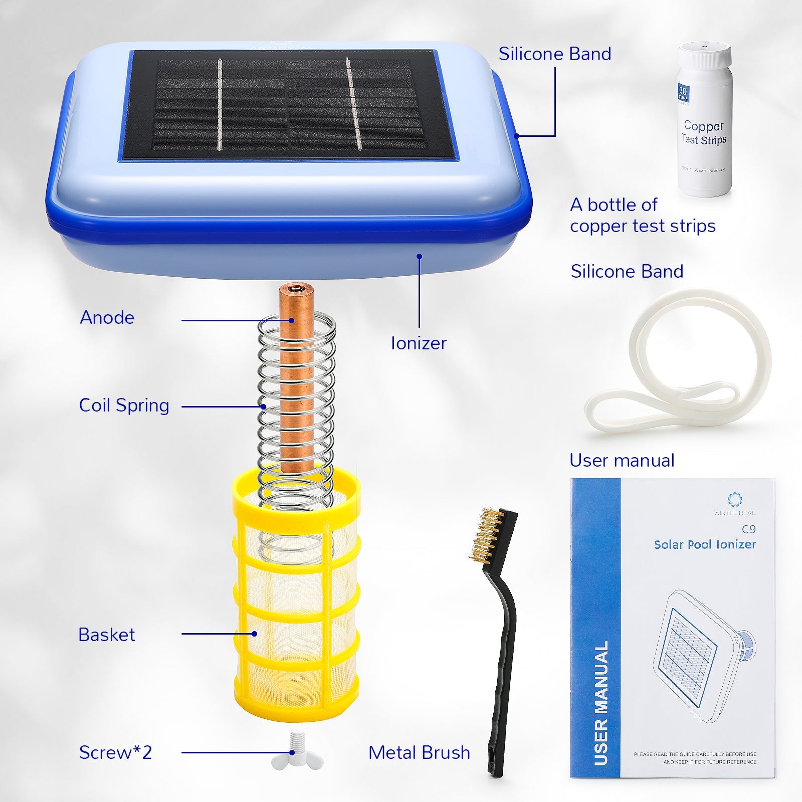 C9 Solar Pool Ionizer - Tampa Home & Garden Store