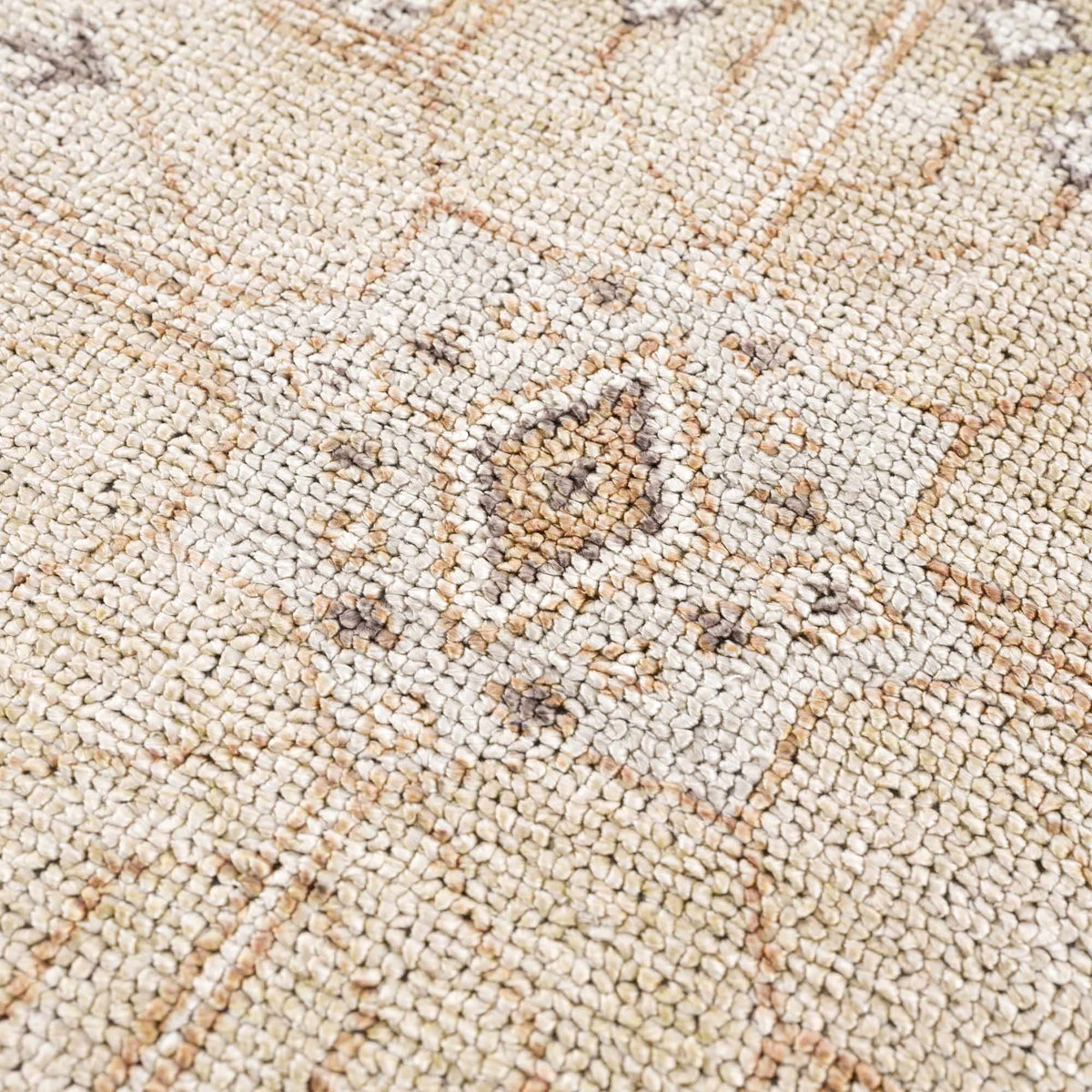 Albas washable area rug beige cream loop-pile Boutique Rugs on Tampa Home & Garden Store