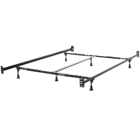 California King Heavy Duty Metal Bed Frame with Headboard Footboard Brackets - Tampa Home & Garden Store