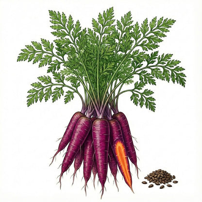 CARROT Seeds, Cosmic Purple - Tampa Home & Garden Store