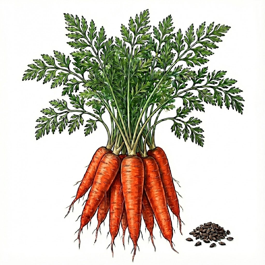 CARROT Seeds, Tendersweet - Tampa Home & Garden Store