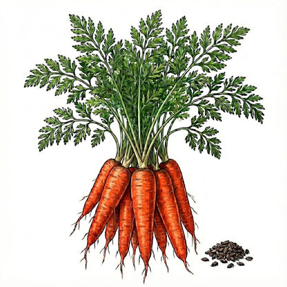 CARROT Seeds, Tendersweet - Tampa Home & Garden Store