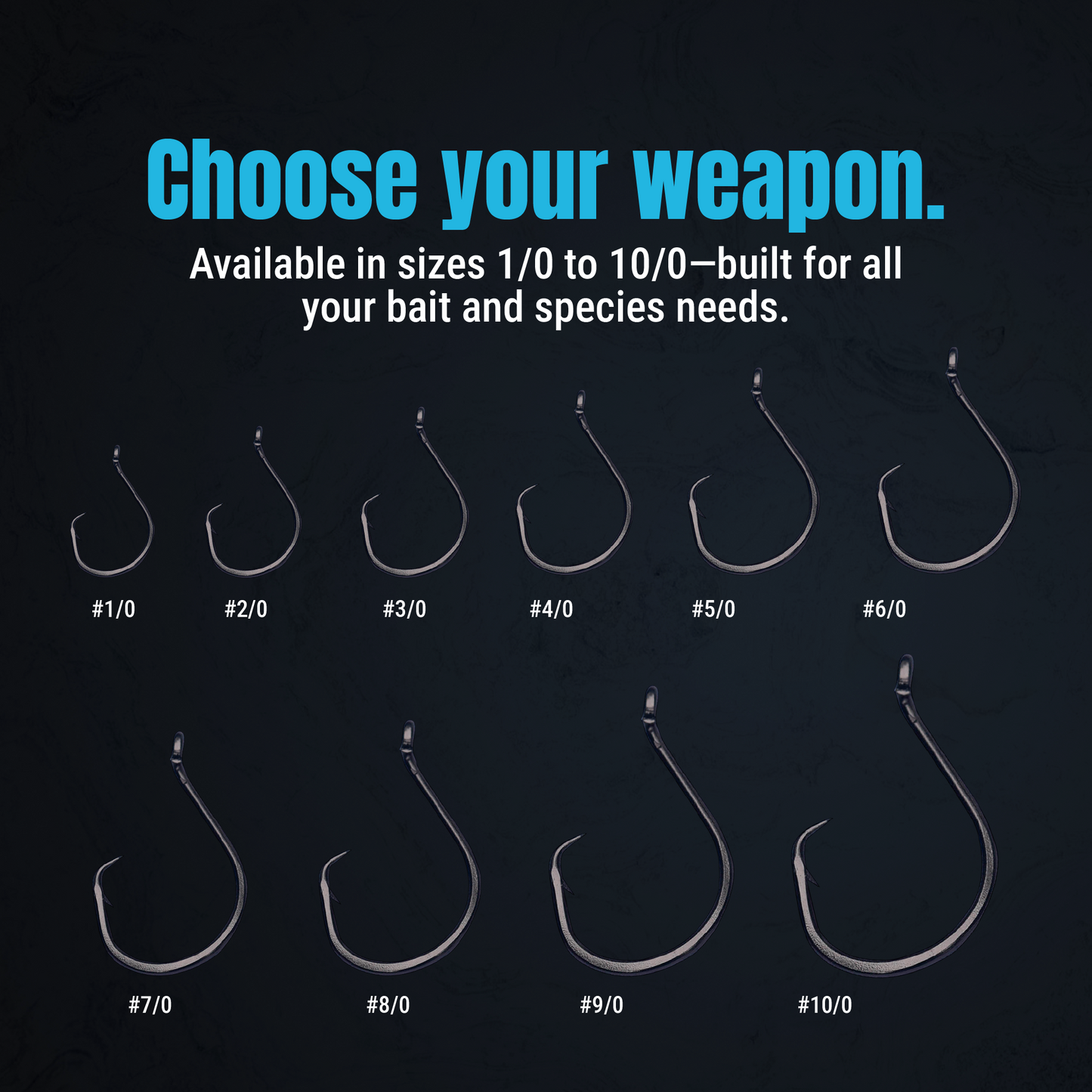 Anzuelos circulares Reaction Tackle Heavyweight para bagre - Anzuelos de pulpo descentrados (paquete de 25) - Nuevos
