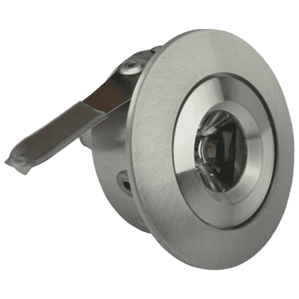 CB05 Round LED Dimmable Cast Aluminum Recessed Cabinet Light Down Lighting Fixture - Tampa soil911.com