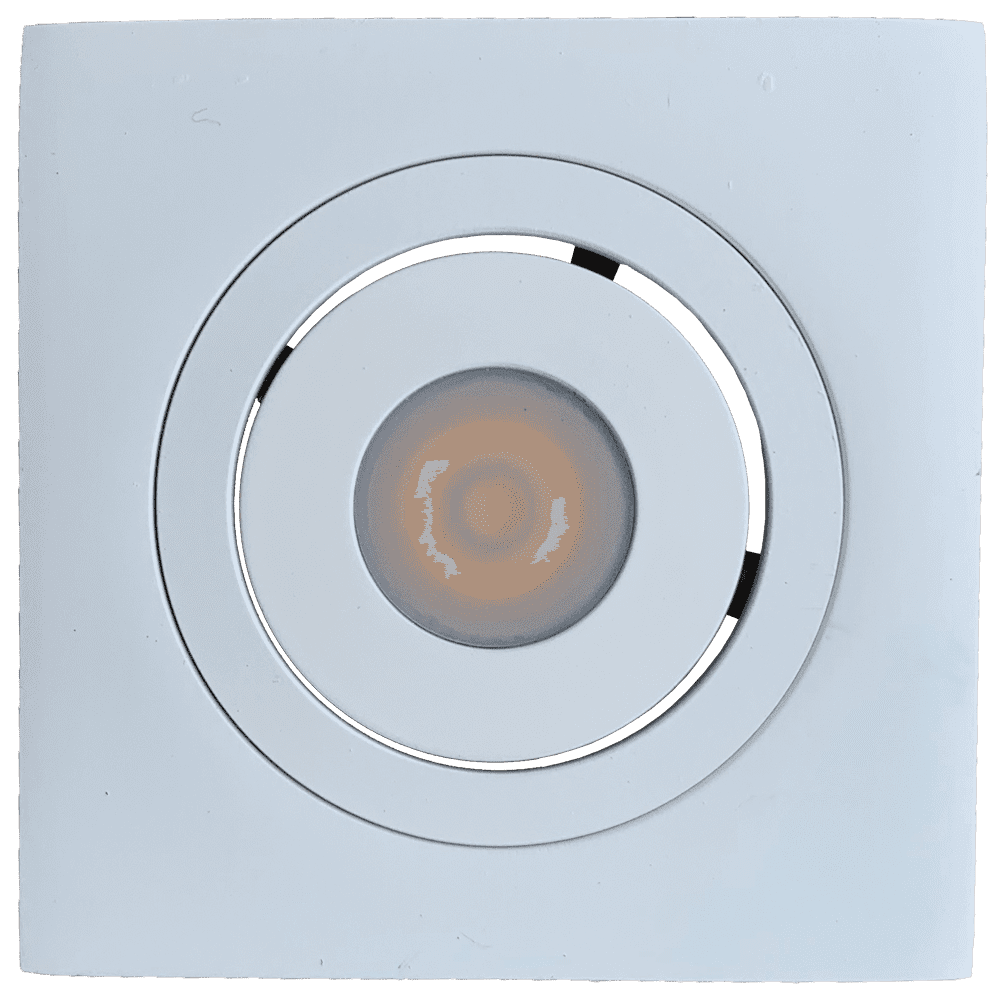 CB06 Dimmable Recessed Square Cast Aluminum LED Puck Light Cabinet Downlighting - Tampa soil911.com