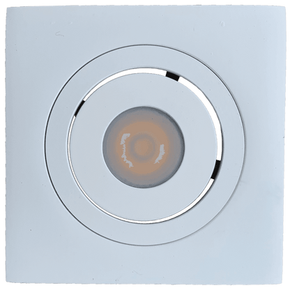 CB06 Dimmable Recessed Square Cast Aluminum LED Puck Light Cabinet Downlighting - Tampa soil911.com