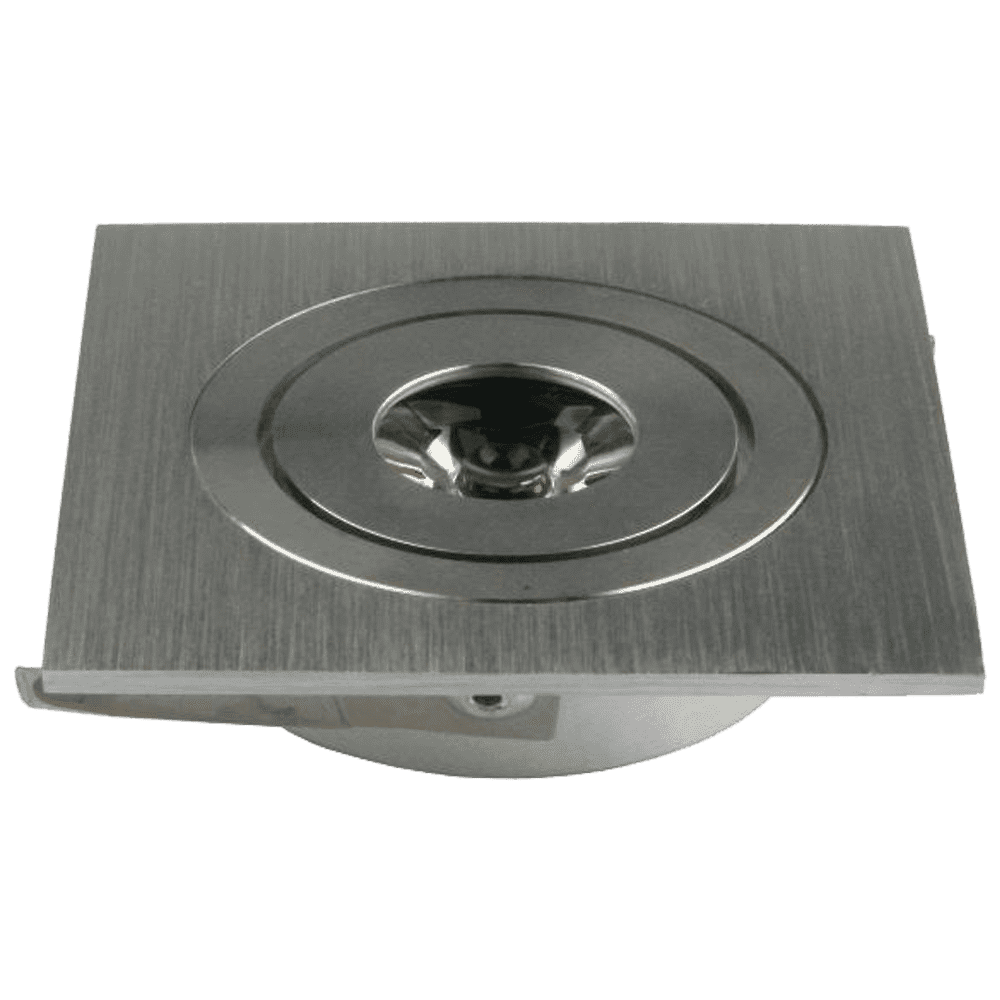 CB06 Dimmable Recessed Square Cast Aluminum LED Puck Light Cabinet Downlighting - Tampa soil911.com