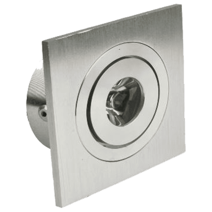 CB06 Dimmable Recessed Square Cast Aluminum LED Puck Light Cabinet Downlighting - Tampa soil911.com