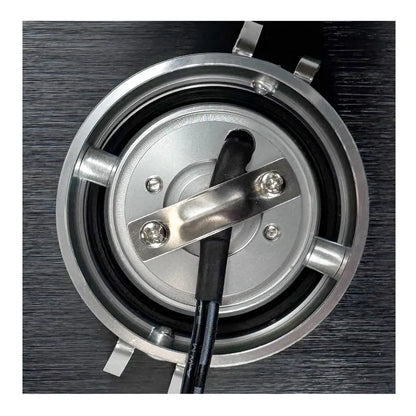 Iluminación empotrada para gabinete con luz LED cuadrada de aluminio fundido regulable CB06