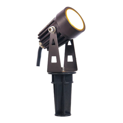 Foco LED para exteriores CD43 de 5 W, direccional, resistente al agua, con haz estrecho para paisajes